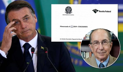 Corregedor da Receita Federal alerta: Bolsonaro desmonta sistema de combate à corrupção